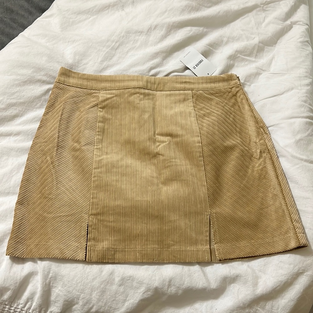 Forever 21 Mini Corduroy Bodycon Skirt *brand new*